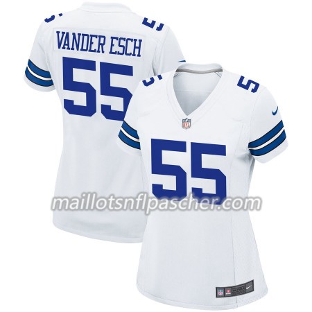 Maillot Dallas Cowboys Leighton Vander Esch 55 Nike Blanc - Femme